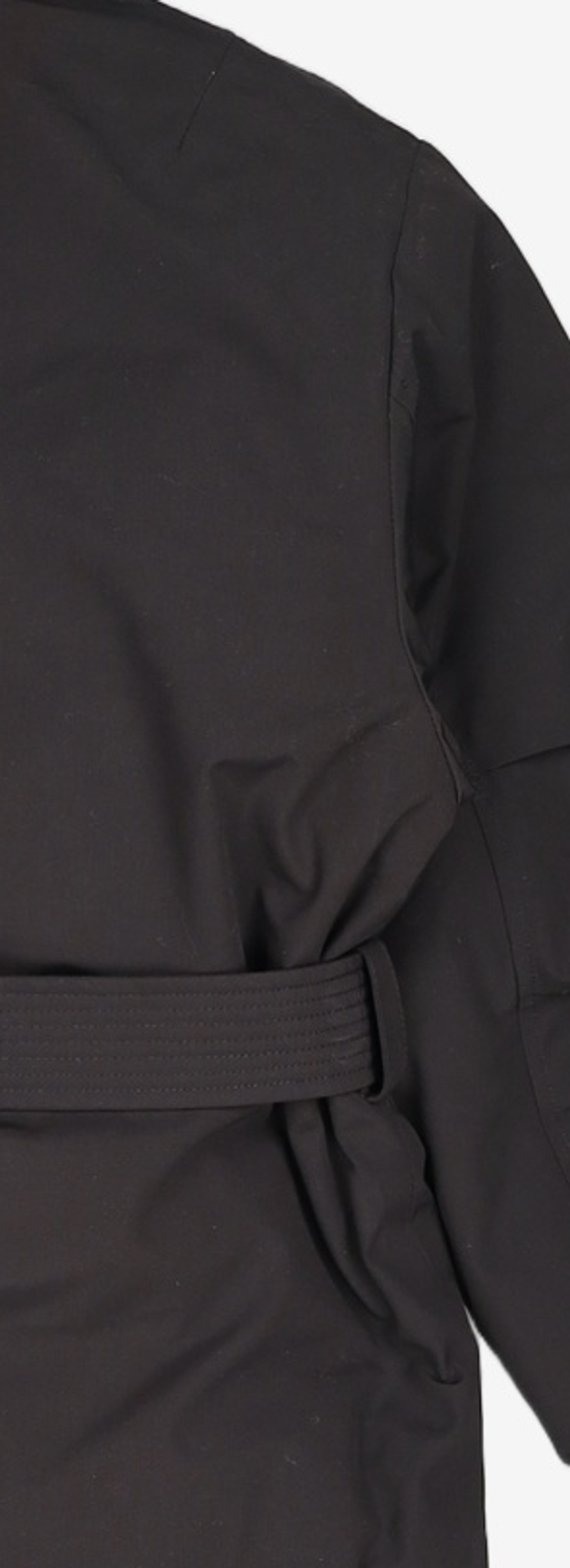 메종미네드(MAISON MINED) BLACK DOUBLE LONG GOOSE DOWN XS