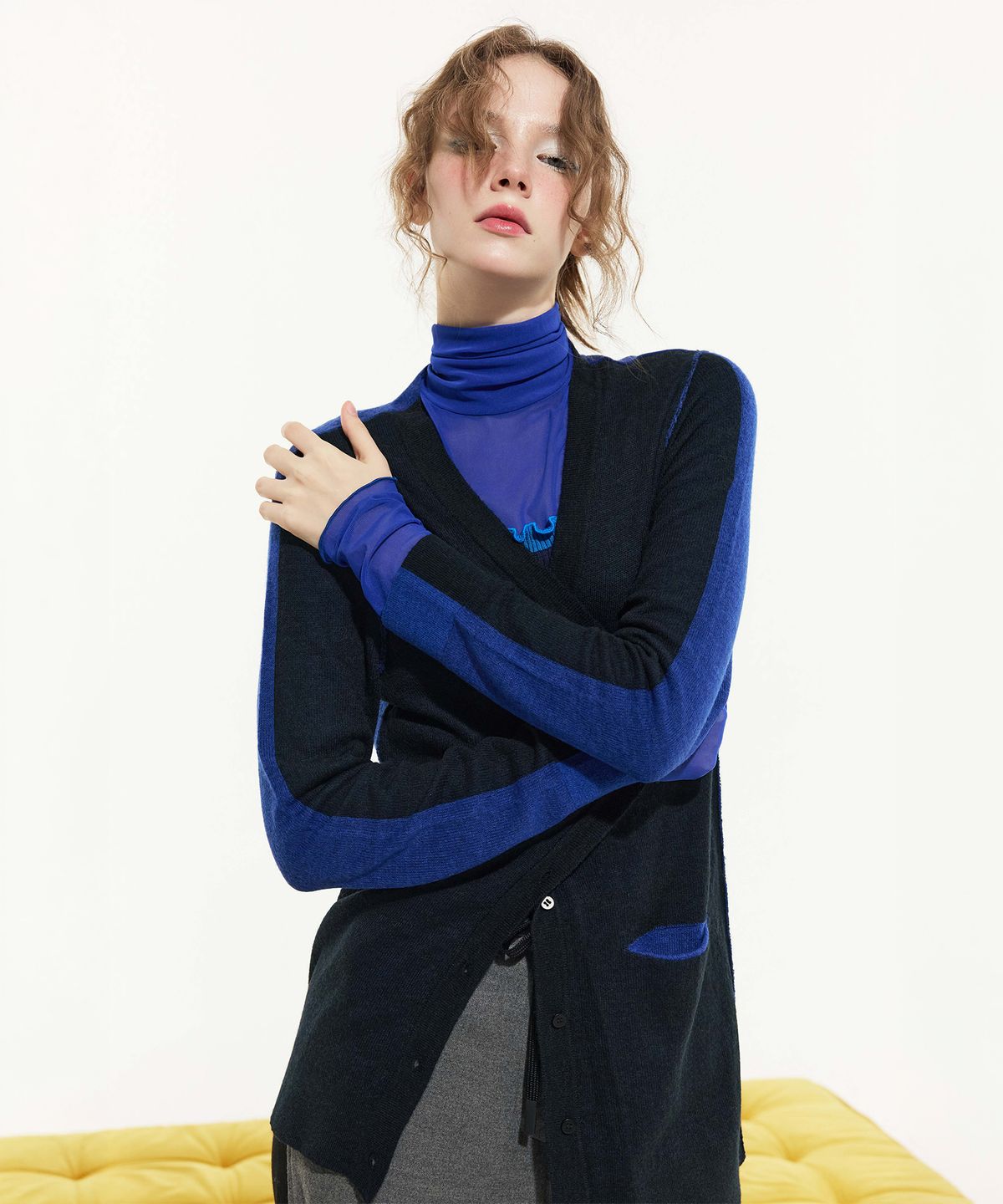 스노야(SNOYA) 26FW 알파카 블렌디드 가디건
