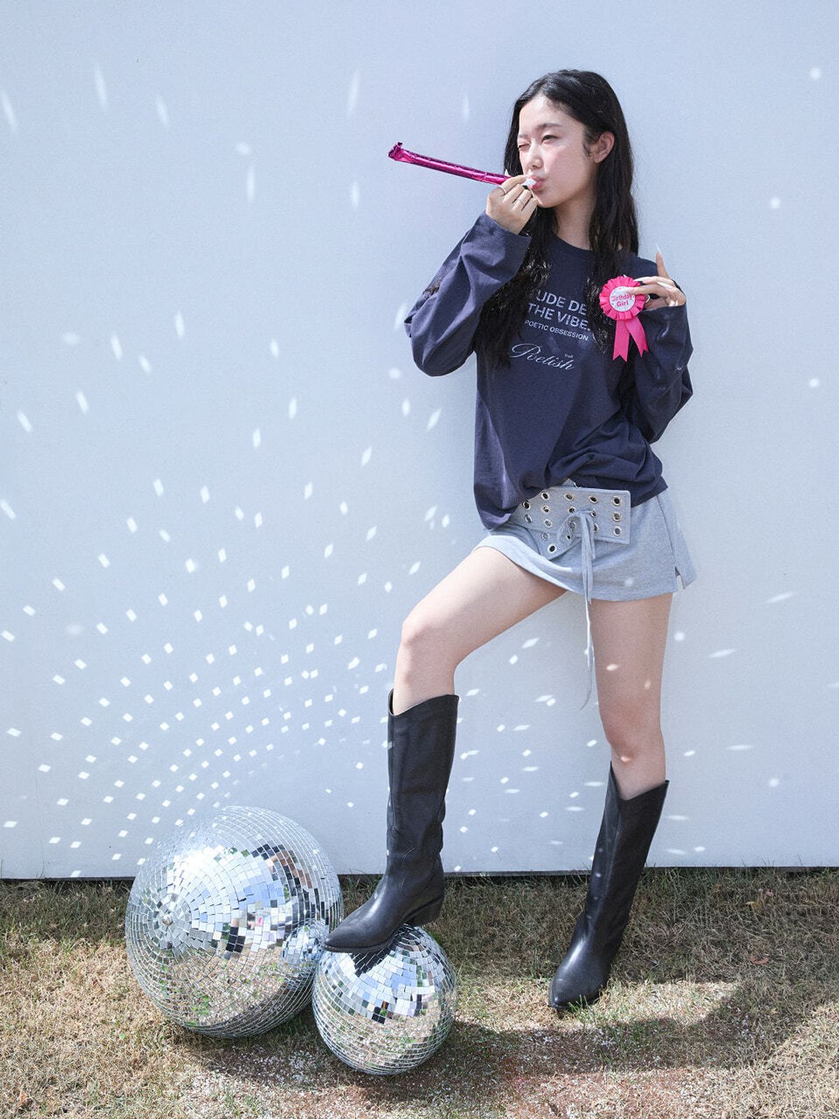 포에티시(POETISH) EYELET BELT SKIRT PANTS AW6AS910_12
