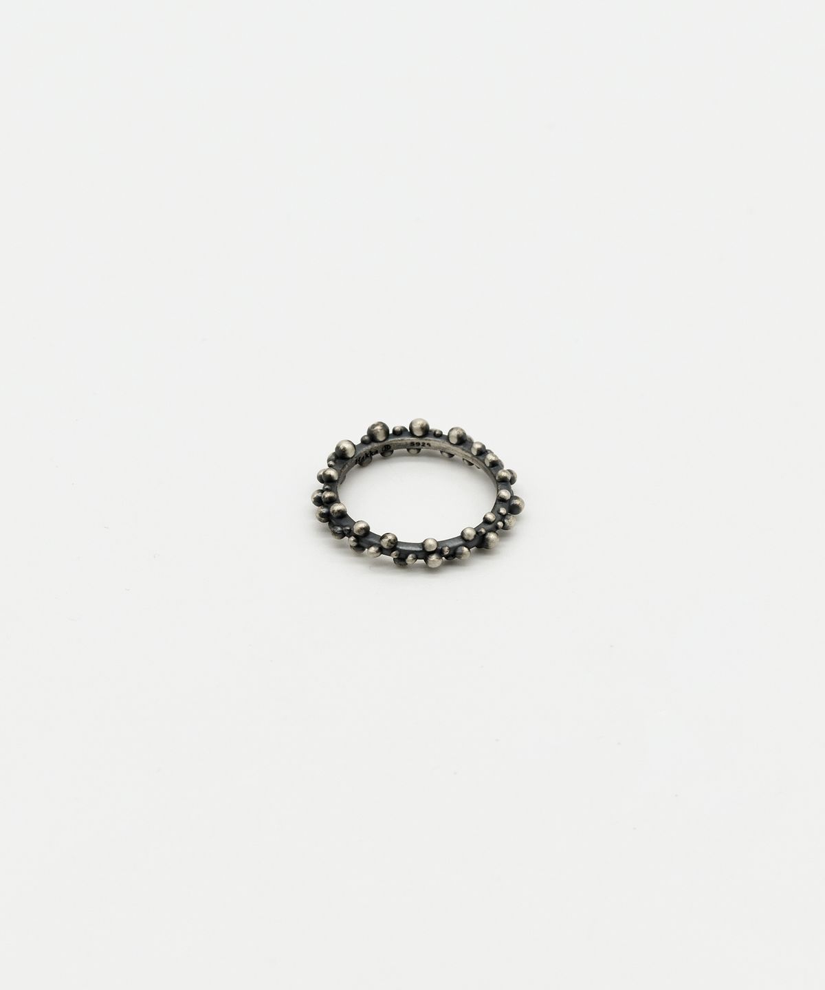 하카블랙스(HAKKABLACKS) 버블 웨이브 실버 링 (Bubble Wave Silver Ring / SRing #20R)