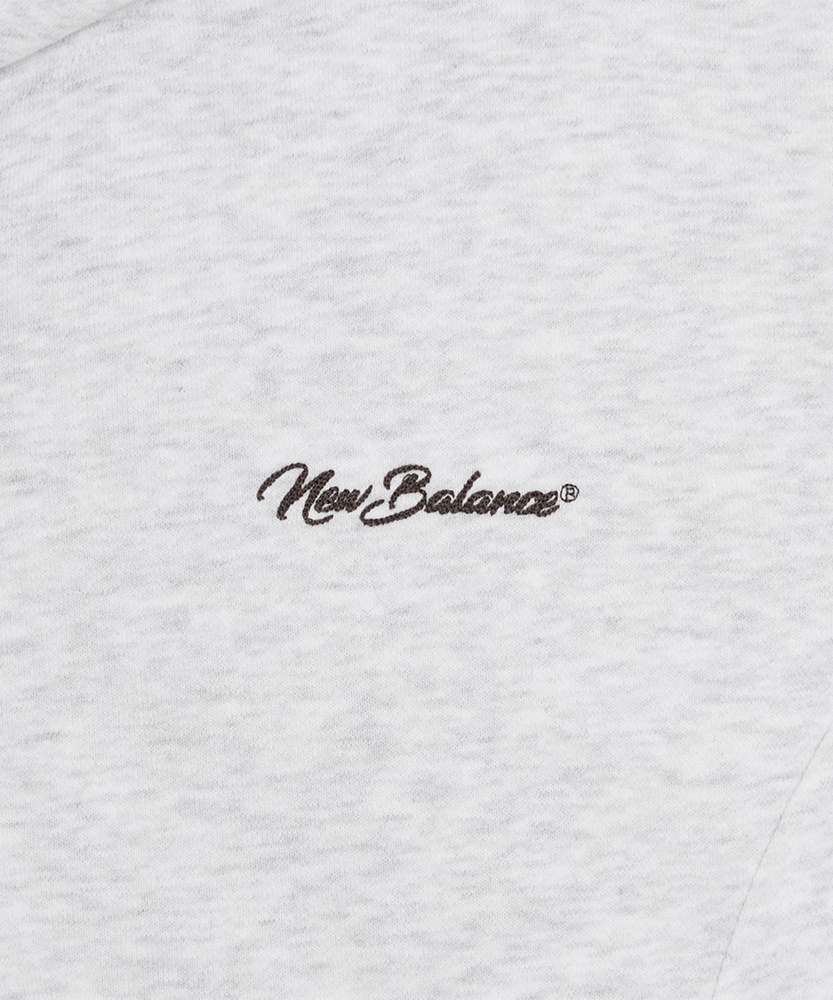 뉴발란스(NEW BALANCE) NBMDG4W012 / WOMEN 에센셜 기모 후드집업 (L/GRAY)