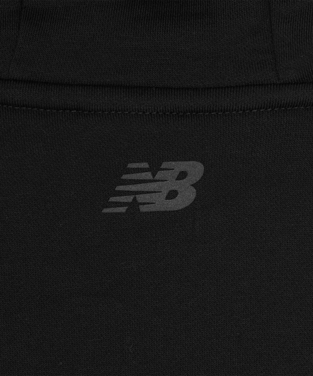 뉴발란스(NEW BALANCE) NBN0G41003 / UNI 에센셜 클래식 기모 후드티 (BLACK)