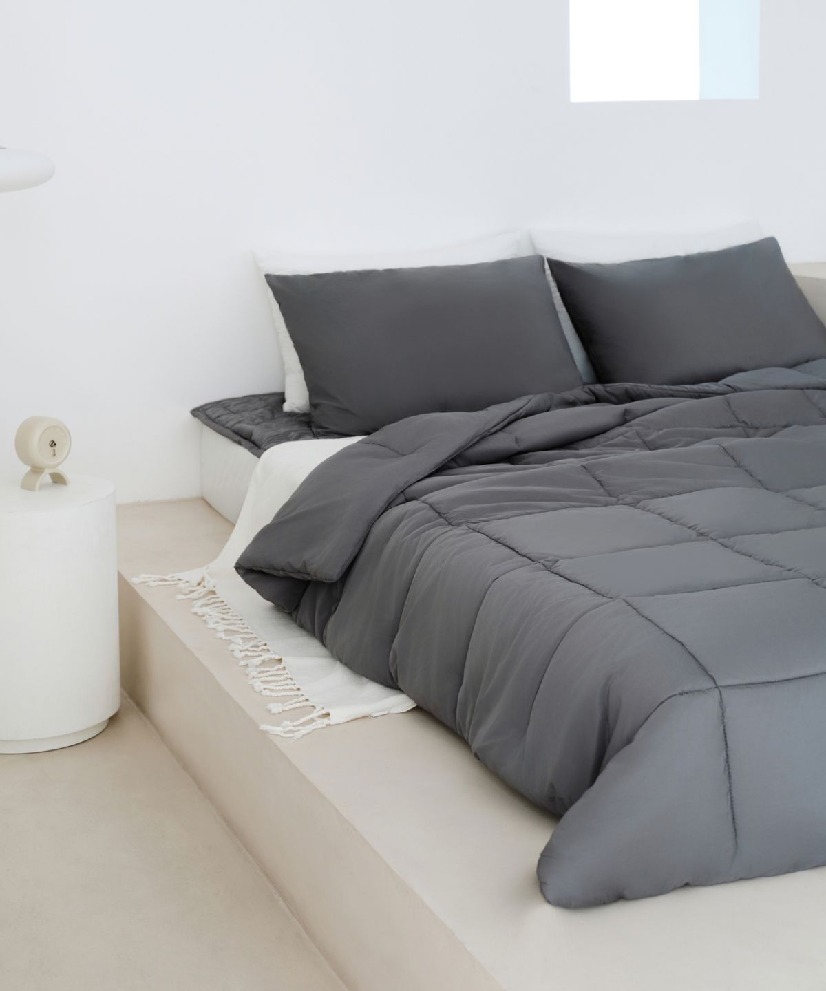무신사 스탠다드 홈 & 프로덕트(MUSINSA STANDARD HOME & PRODUCTS) 힛탠다드 패딩 발열 차렵이불 SS [다크그레이]