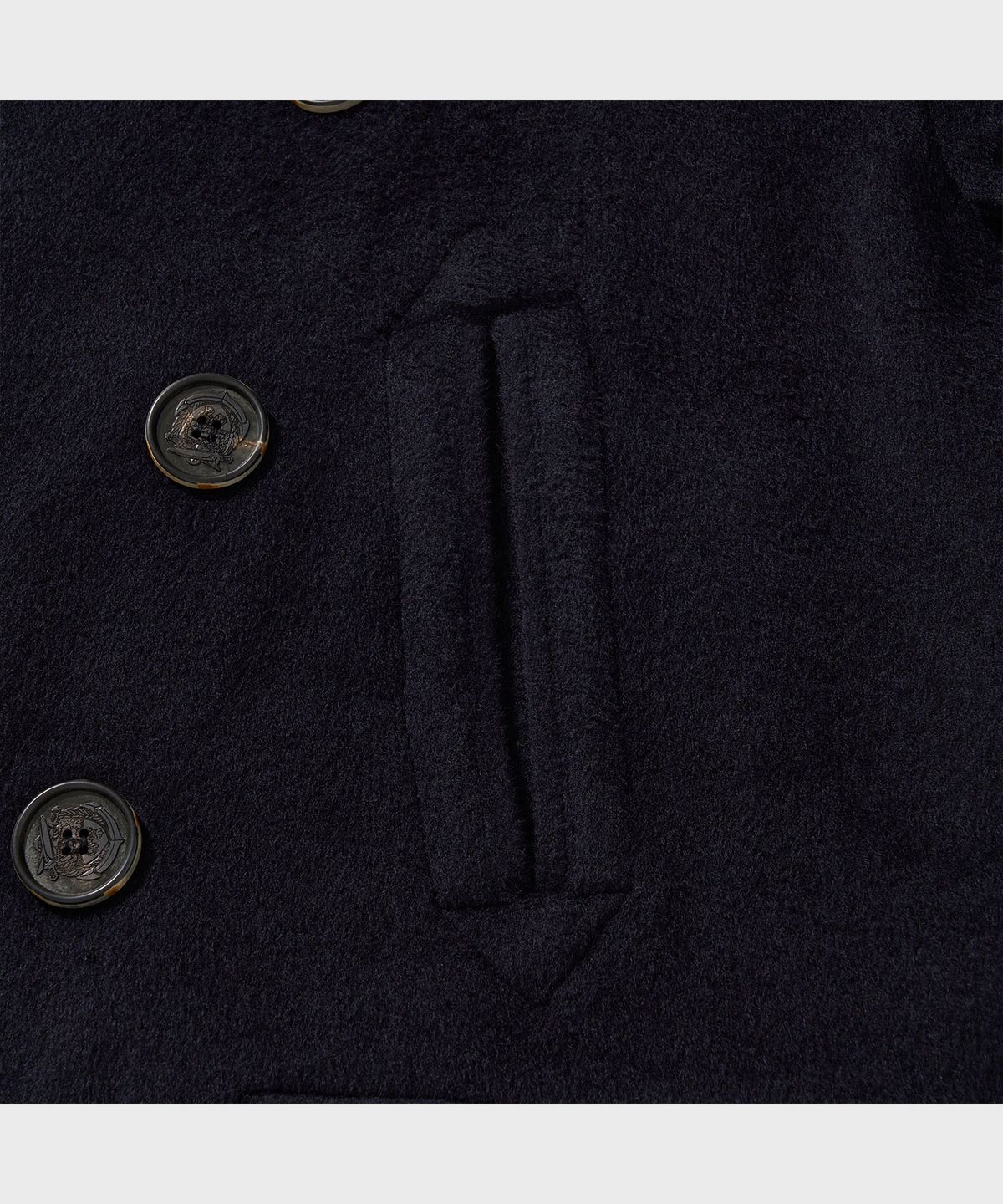 비디알(VDR) HARBOR PEA COAT [Deep indigo]