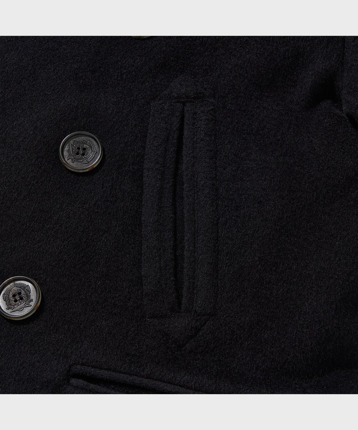 비디알(VDR) HARBOR PEA COAT [Black]