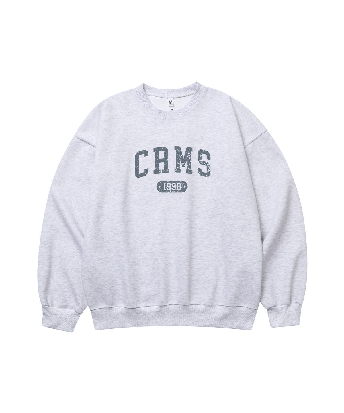크레드먼스(CREEDMENS) [기모/논기모] CRMS 1998 크랙 아치 로고 맨투맨