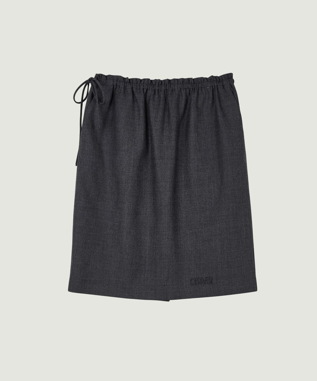 그로브(GROVE) 26FW MARINA MIDI SKIRT (CHARCOAL)