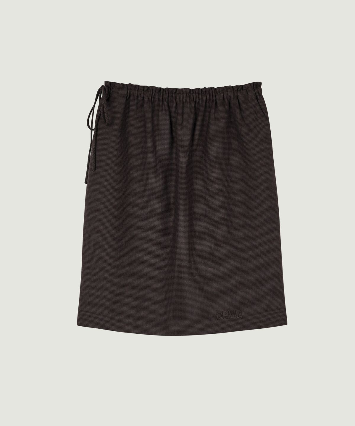 그로브(GROVE) 26FW MARINA MIDI SKIRT (BROWN)