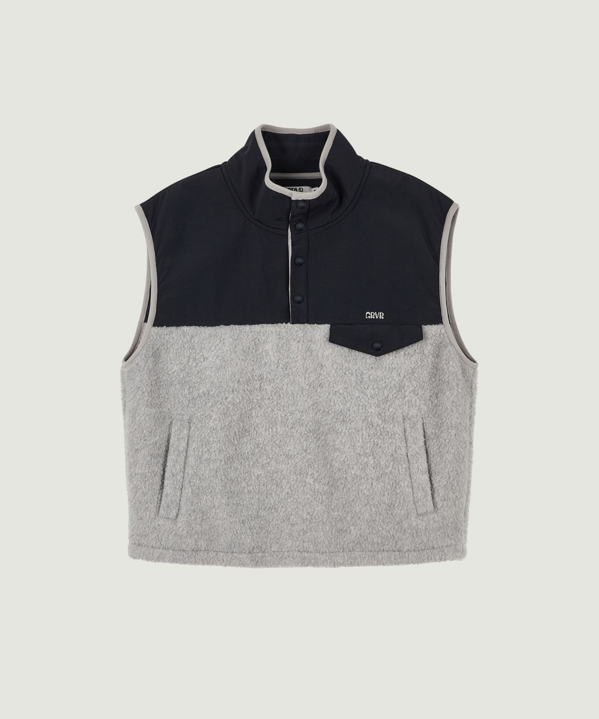 그로브(GROVE) LOU FLEECE VEST (LIGHT GRAY)