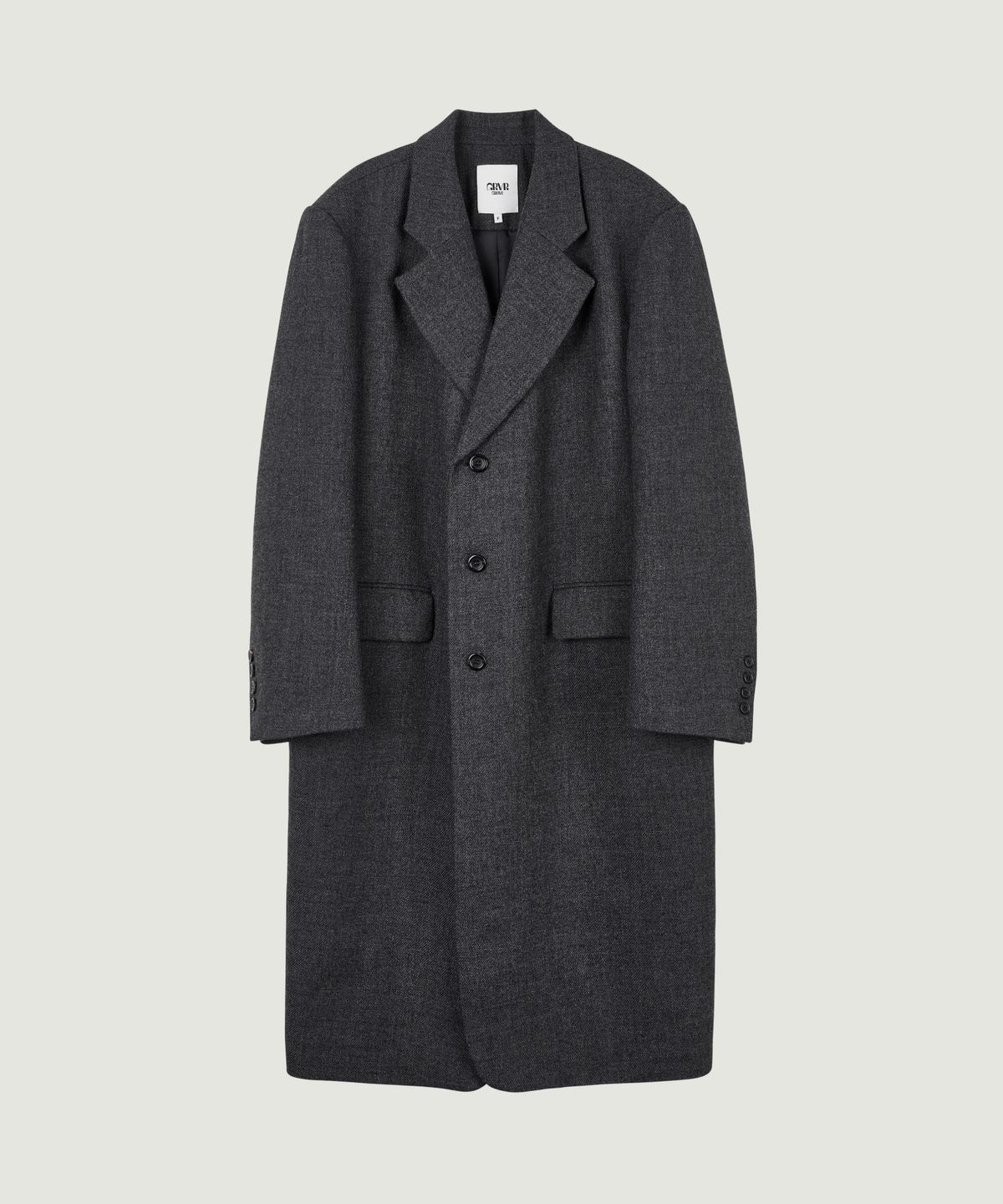 그로브(GROVE) HILDA SINGLE COAT (CHARCOAL)