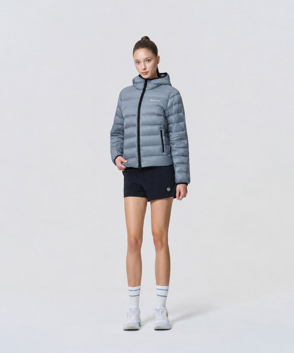 세르지오 타키니(SERGIO TACCHINI) W 쿠쉬웜 경량 다운 (Indigo)
