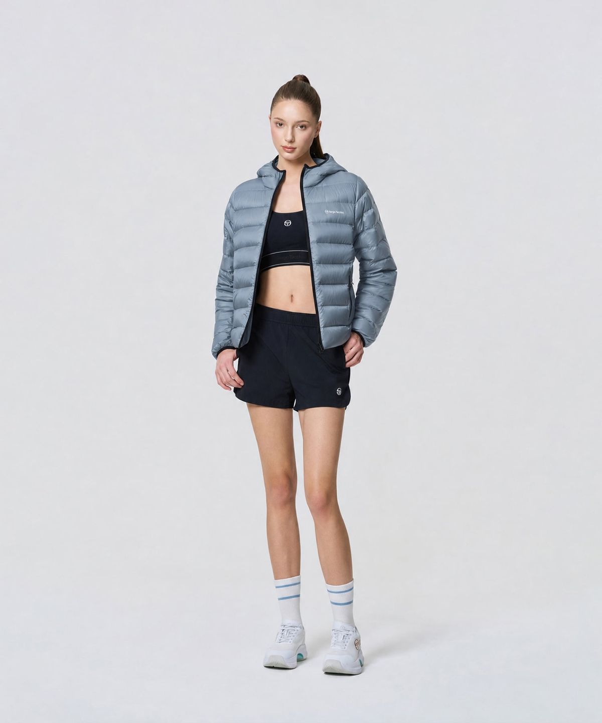 세르지오 타키니(SERGIO TACCHINI) W 쿠쉬웜 경량 다운 (Indigo)