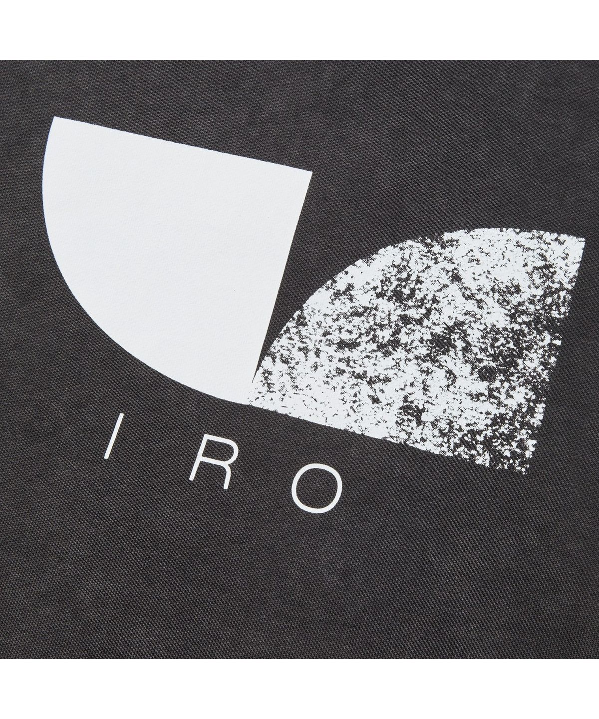 이로(IRO) ARK 빈티지 반달 로고 후드티 IRTSA26102BKX