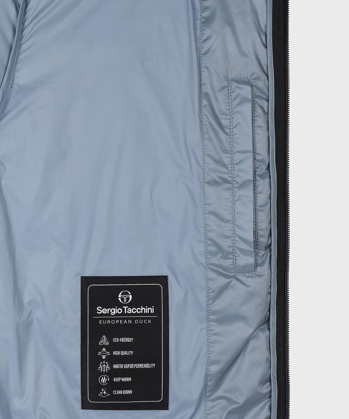 세르지오 타키니(SERGIO TACCHINI) M 쿠쉬웜 경량 다운 (Indigo)