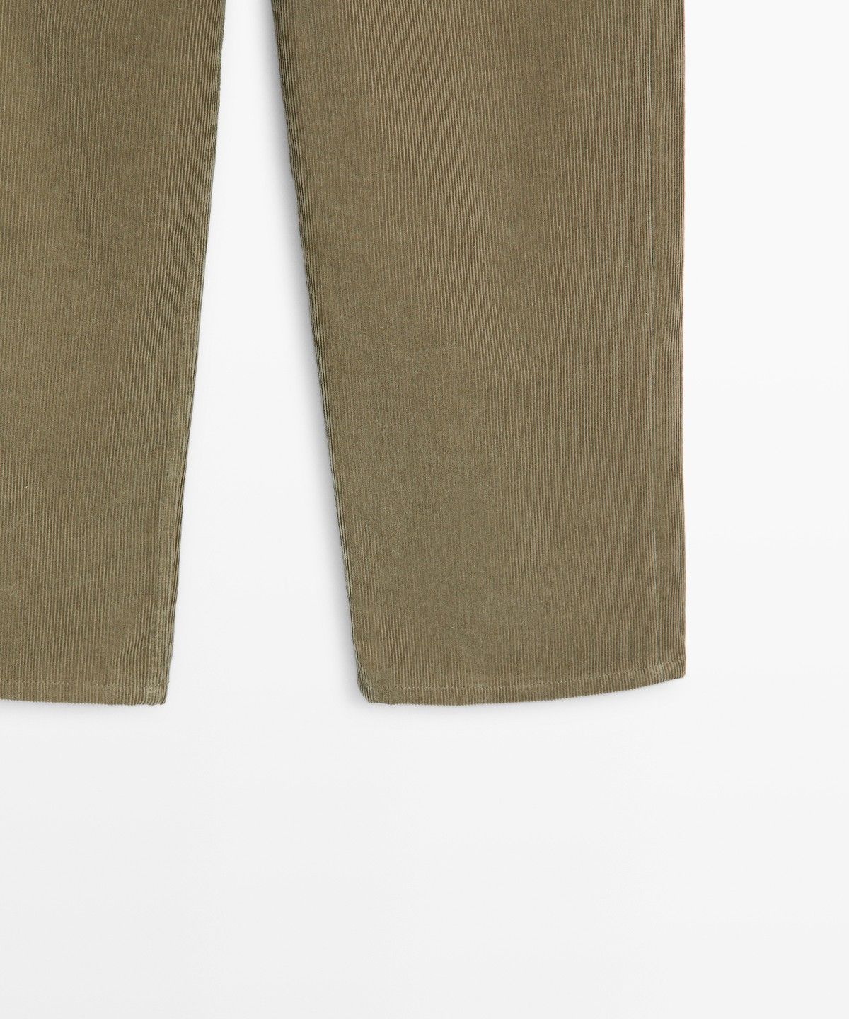 마시모두띠(MASSIMO DUTTI) 스웨이드 루즈 핏 미드라이즈 팬츠