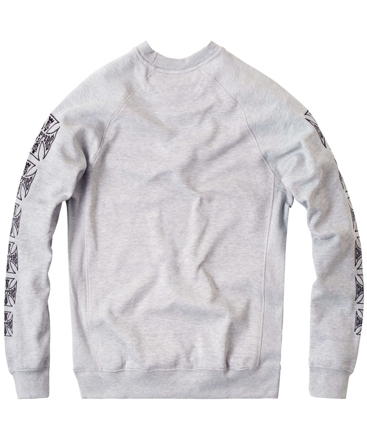 웨스트코스트챠퍼스(WEST COAST CHOPPERS) WCC DOMINATOR OVERSIZED SWEATER - HEATHER GREY