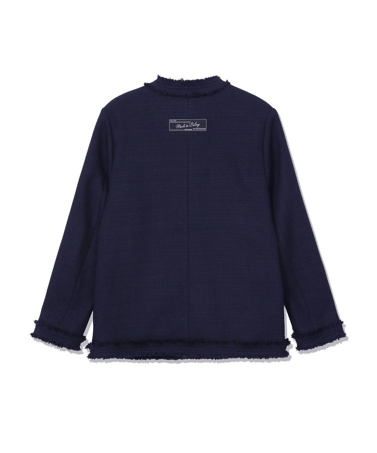 신앤리(SSIN AND LEE) Charlotte Tweed Jacket Navy