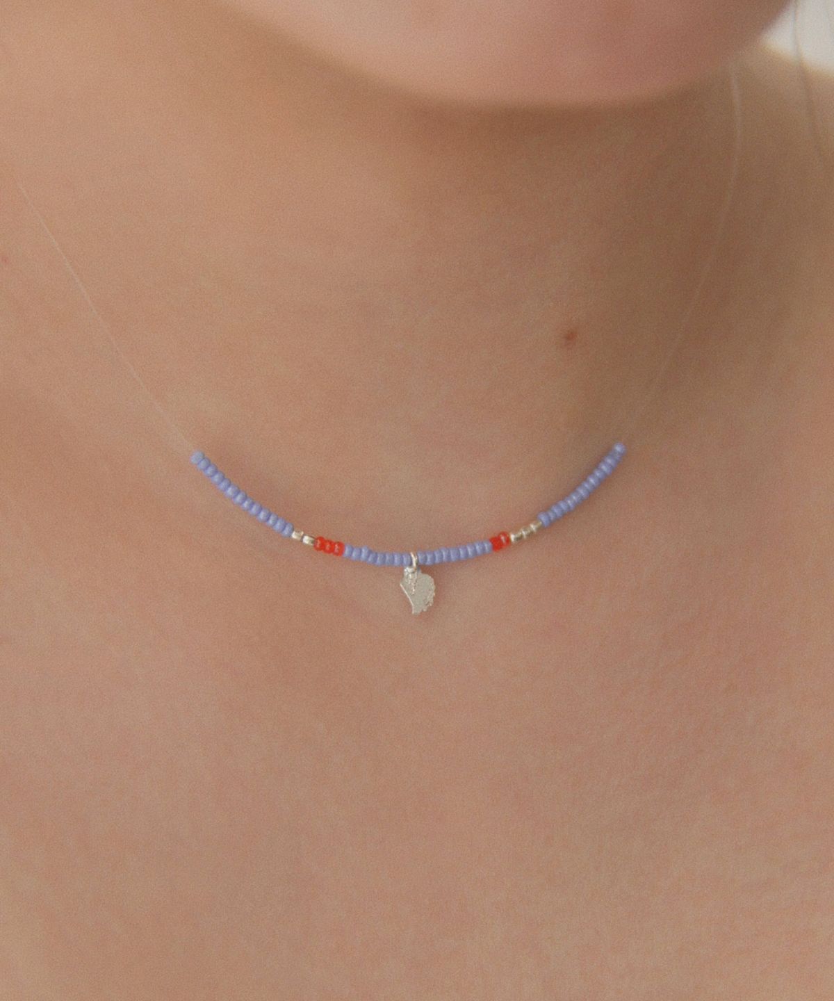 최창남메이드(CCNMADE) Nude Glass Bead Necklace 누드 글래스비드 목걸이