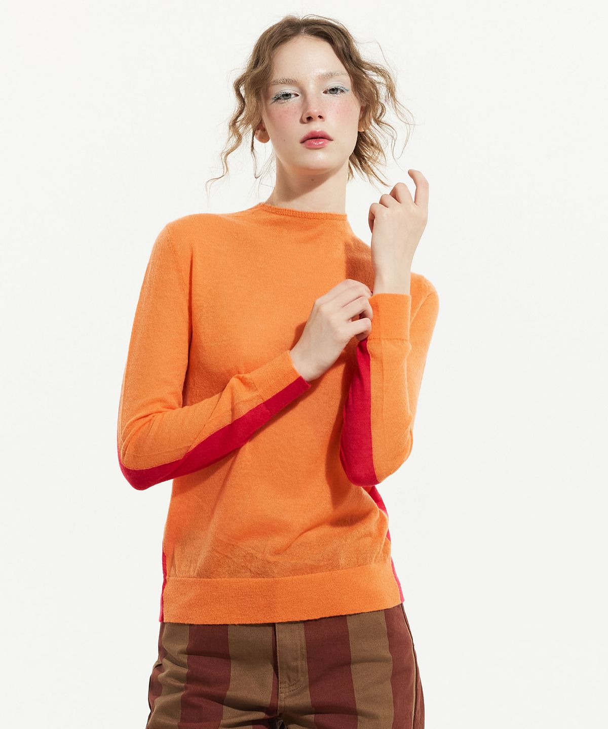 스노야(SNOYA) 26FW 알파카 블렌디드 하이넥
