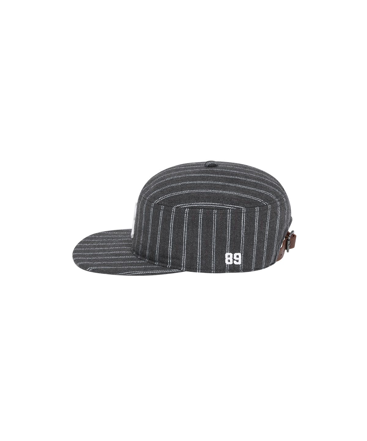 로타입(ROUGHTYPE) Applique Pillbox Ball Cap - Charcoal