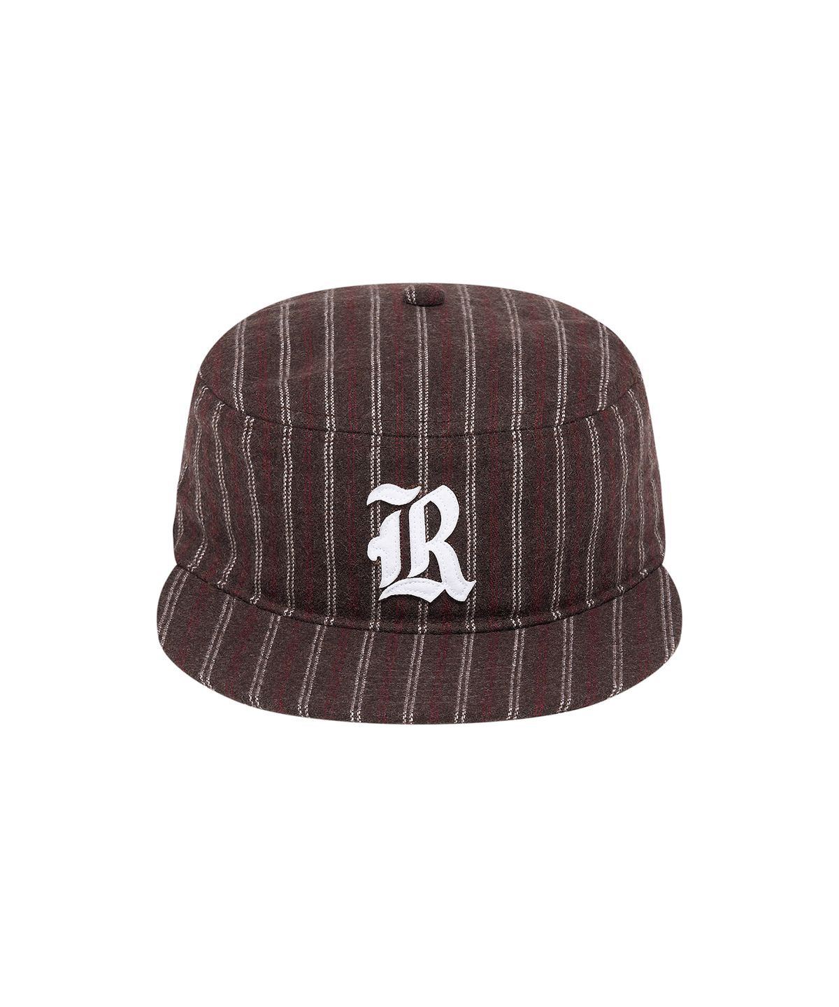 로타입(ROUGHTYPE) Applique Pillbox Ball Cap - Brown