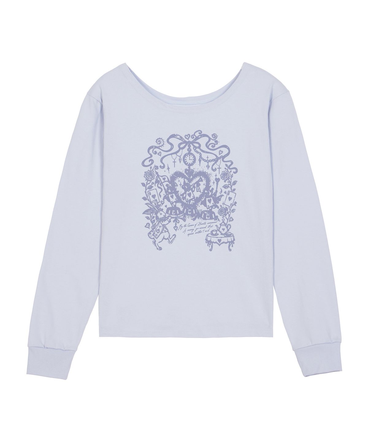 디스펑트(DYSFUNCT) WONDERLAND ONE SHOULDER(LIGHT BLUE)