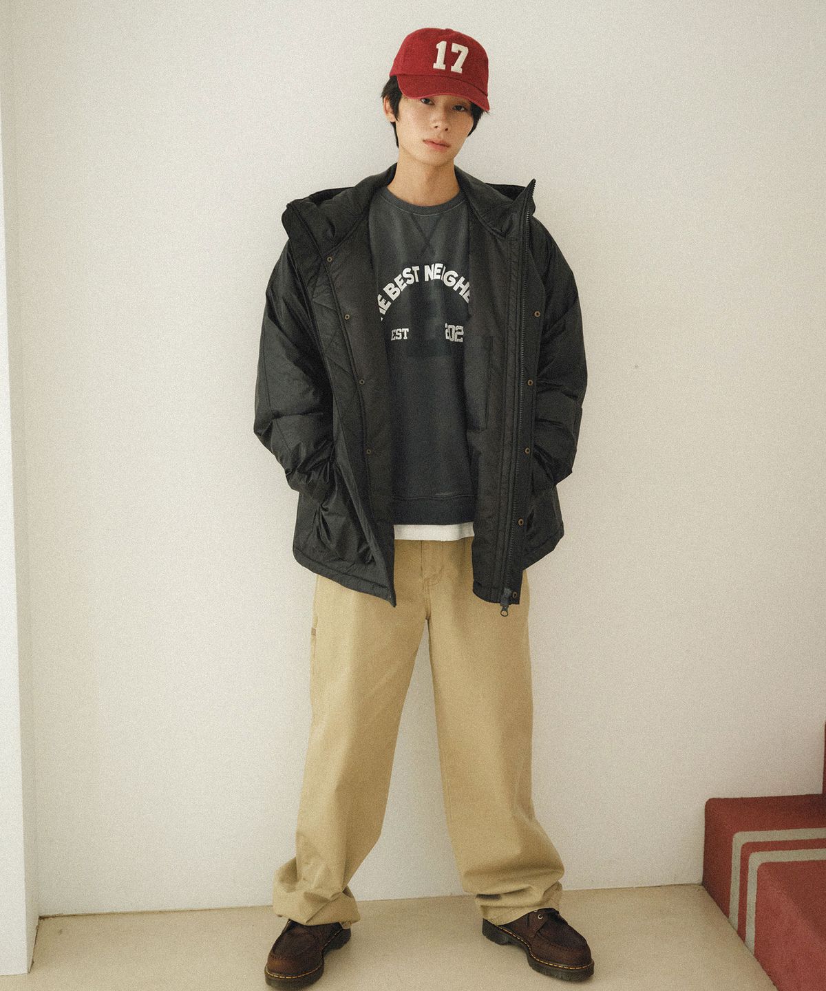이우트(EEUT) THINSULATE FIELD JACKET / BLACK
