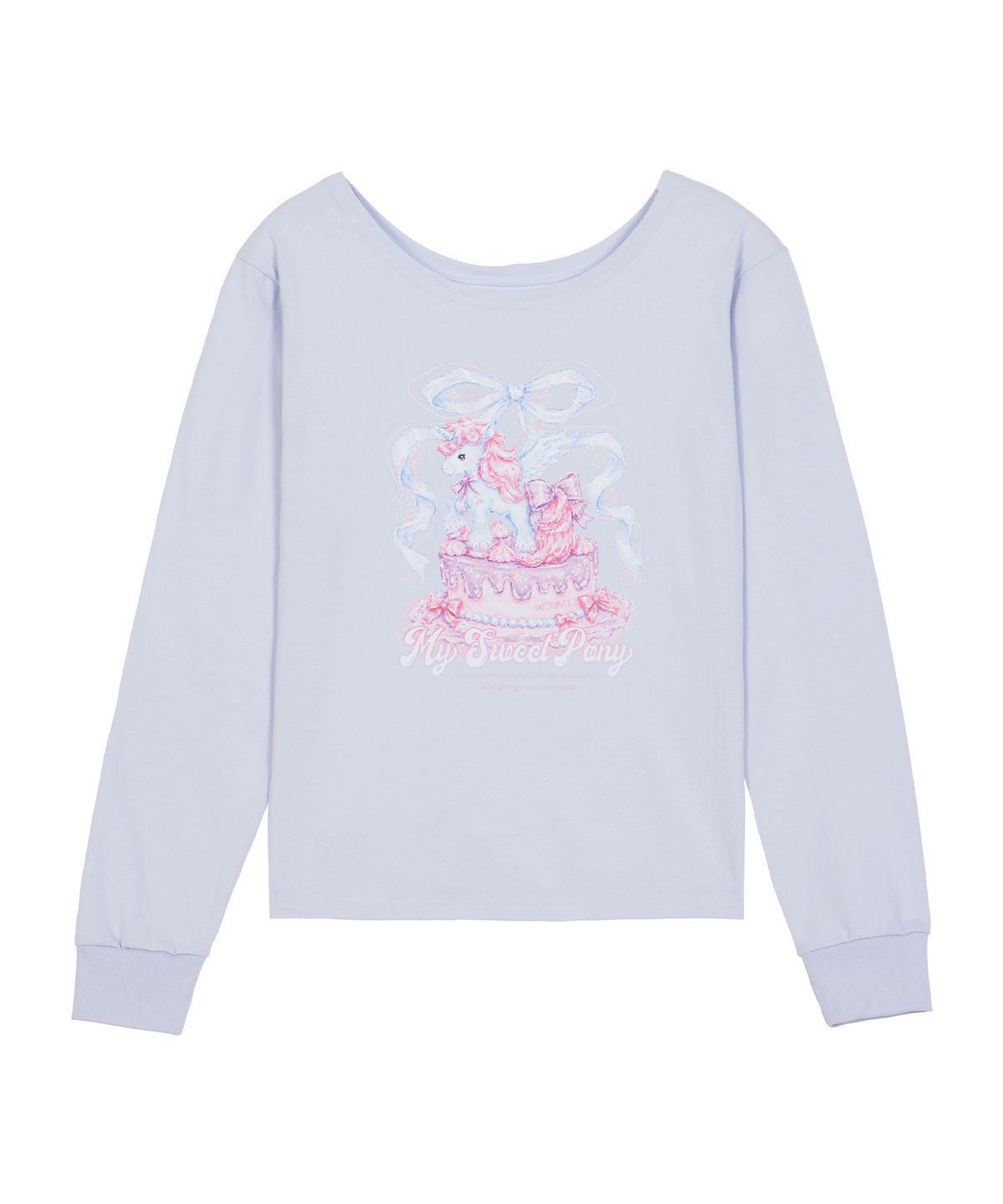 디스펑트(DYSFUNCT) MY SWEET PONY ONE SHOULDER(LIGHT BLUE)
