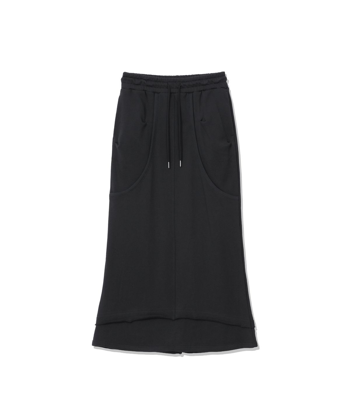 신앤리(SSIN AND LEE) Off-Duty Maxi Sweat Skirt Charcoal