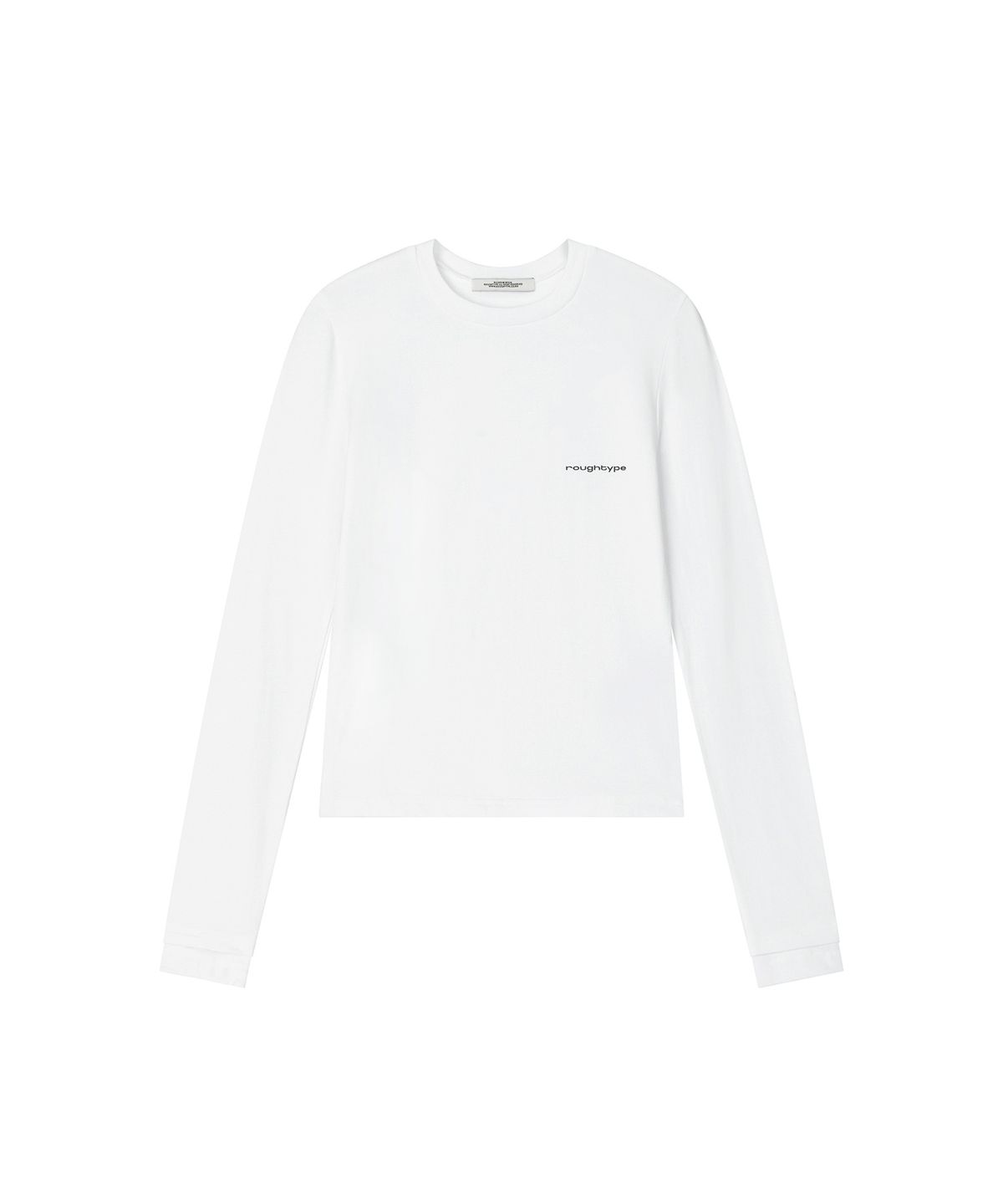 로타입(ROUGHTYPE) Slim Warmer T-shirt - White