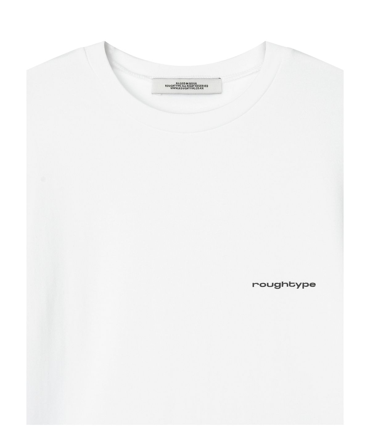 로타입(ROUGHTYPE) Slim Warmer T-shirt - White