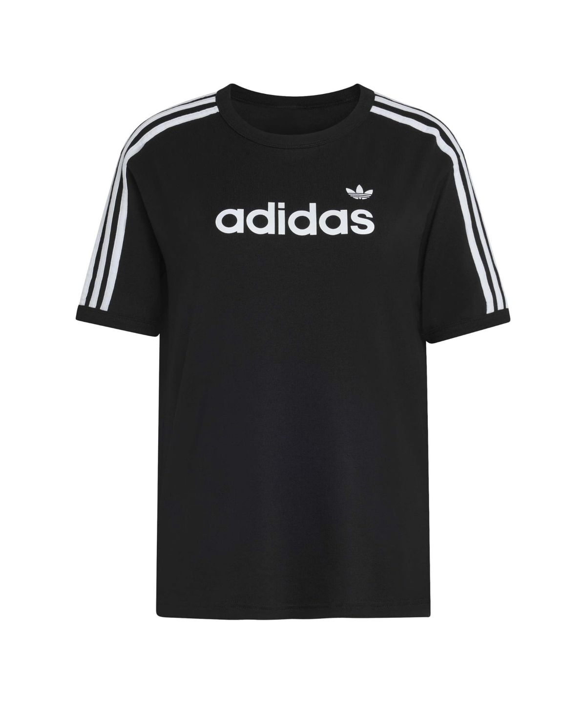 아디다스(ADIDAS) 리니어 티 - 블랙:화이트 / KD7982