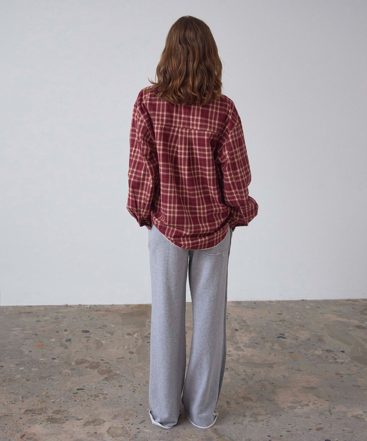 신앤리(SSIN AND LEE) Cottage Cotton Check Shirt Red