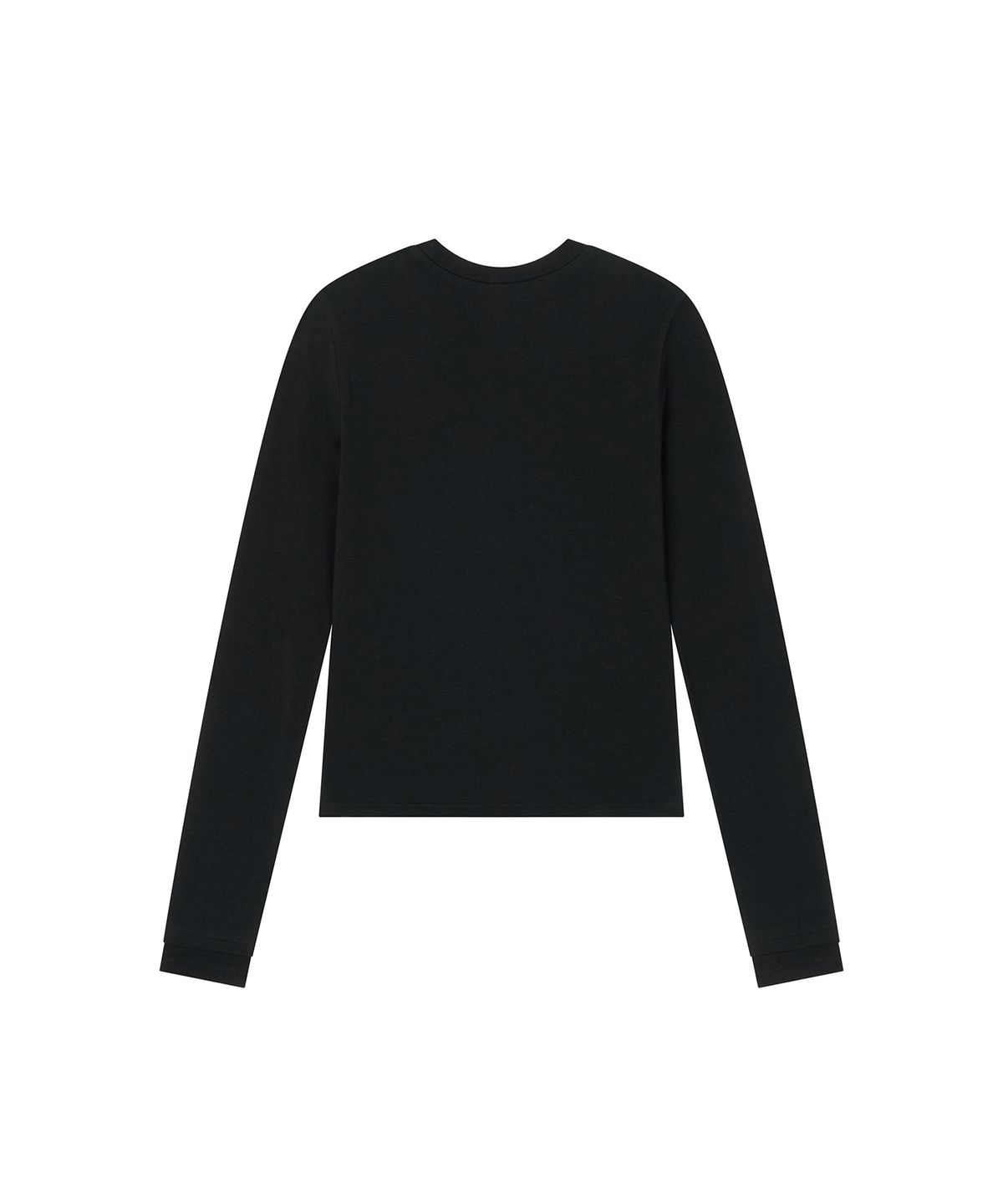 로타입(ROUGHTYPE) Slim Warmer T-shirt - Black