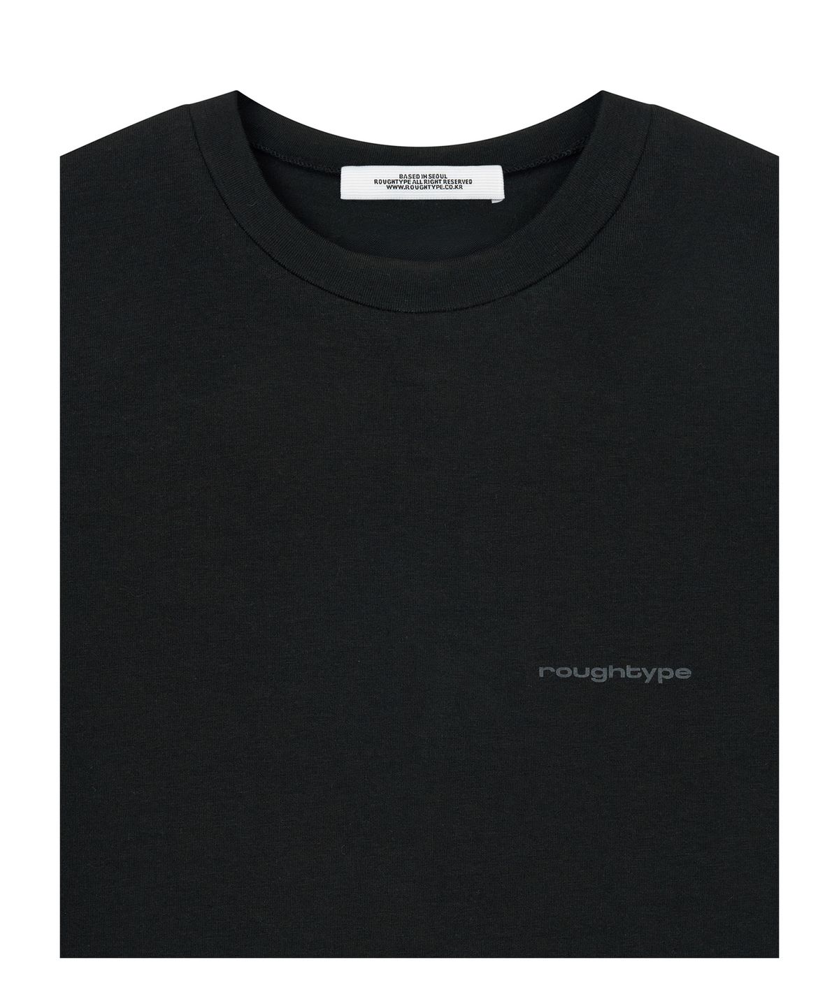 로타입(ROUGHTYPE) Slim Warmer T-shirt - Black