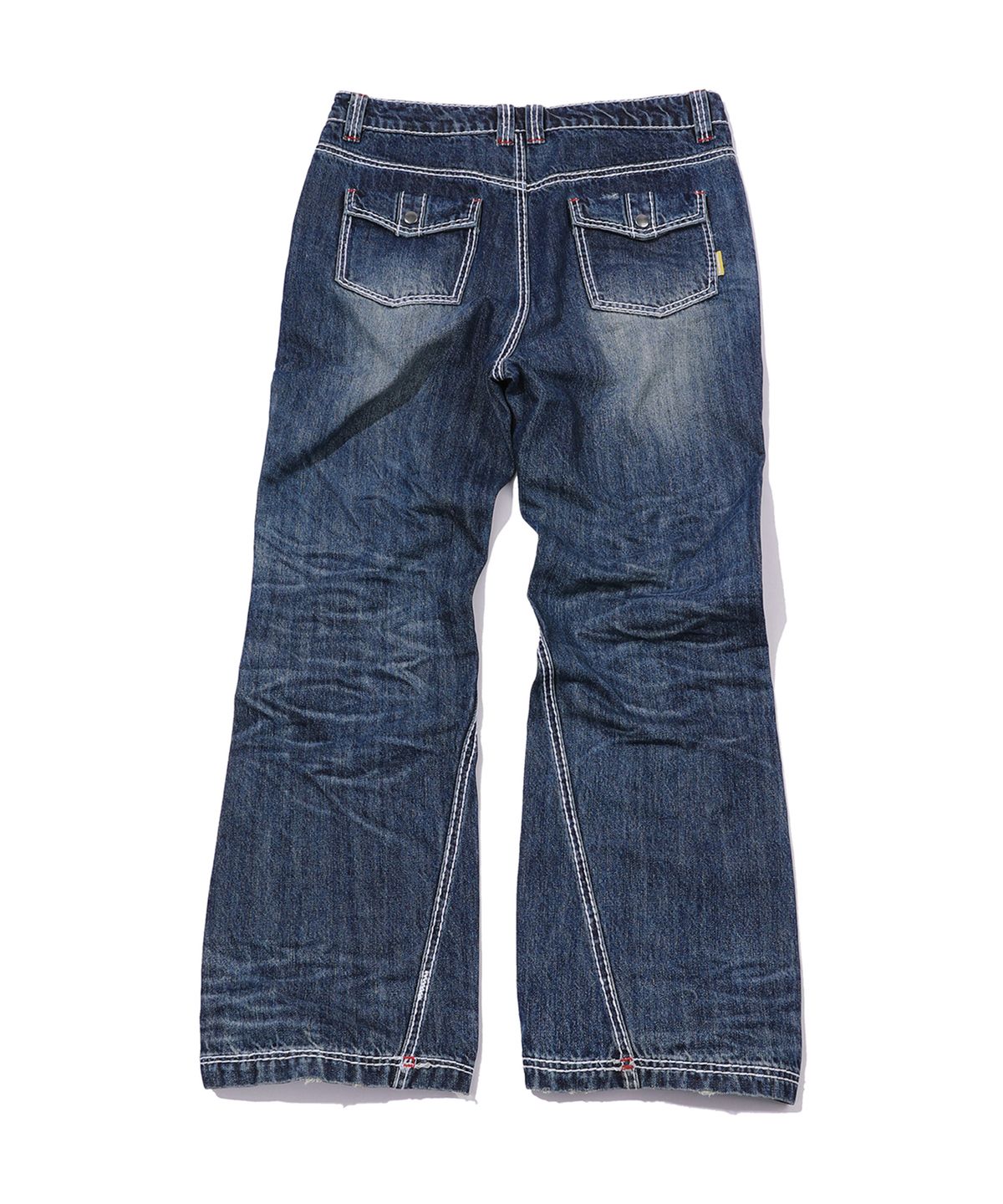 메인부스(MAINBOOTH) Super Stitch Denim Pants(BLUE)