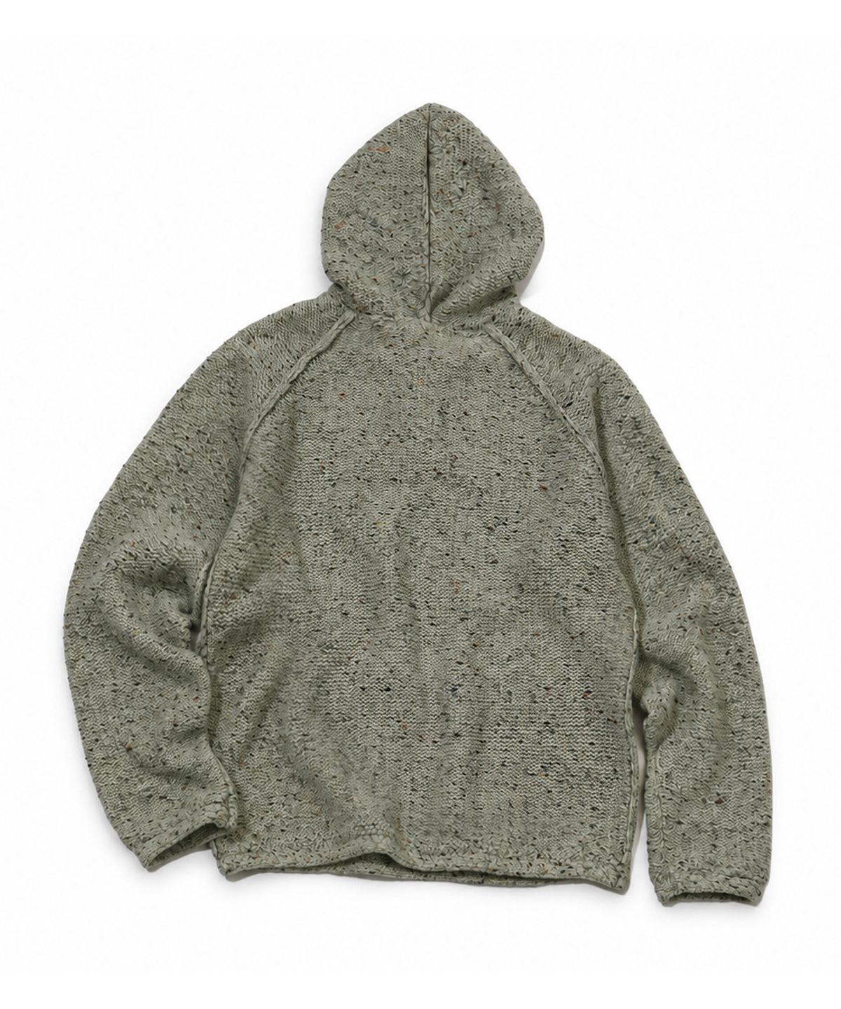 메인부스(MAINBOOTH) Grain Hooded Sweater(KHAKI)