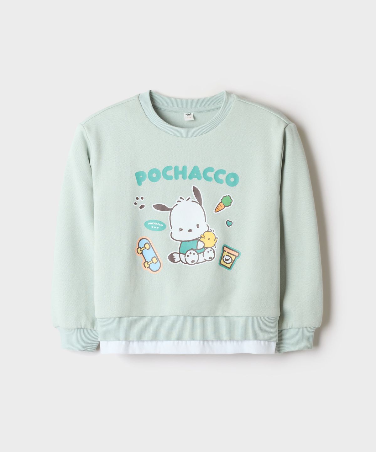 스파오 키즈(SPAO KIDS) [키즈] (산리오캐릭터즈) 상하세트 (기모)(Mint)_SPSMG4TKU2