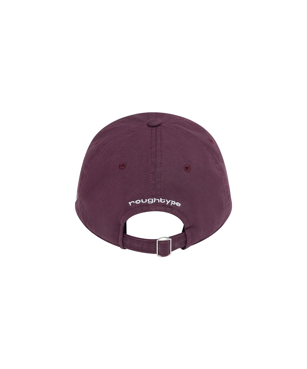 로타입(ROUGHTYPE) RO Over Patch Ball Cap - Burgundy