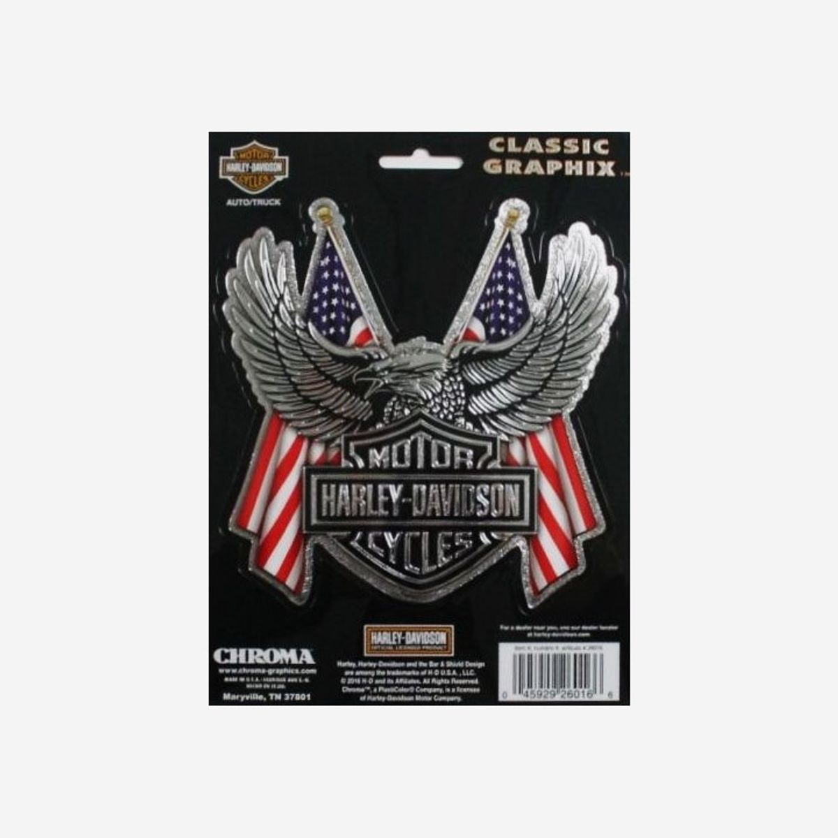 할리데이비슨(HARLEY-DAVIDSON) 아메리칸 플래그 데칼