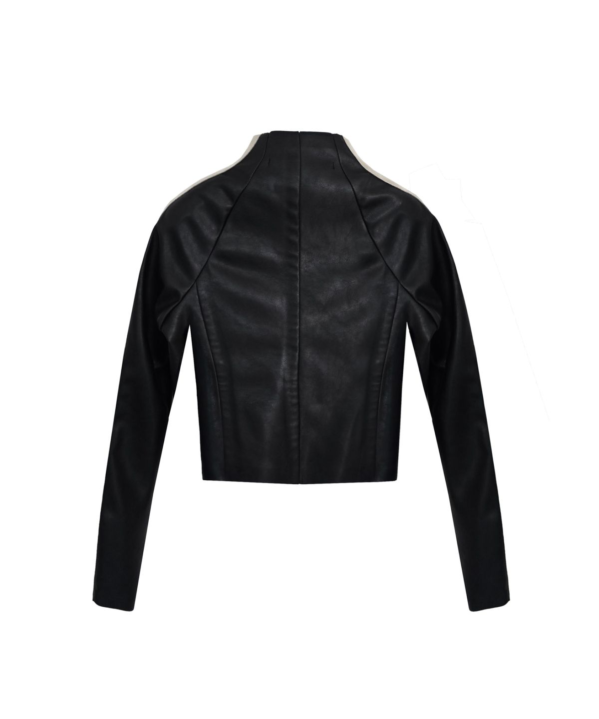 도그마 엑스(DOGMA EHKS) SLIM FAUX LEATHER TRACK TOP