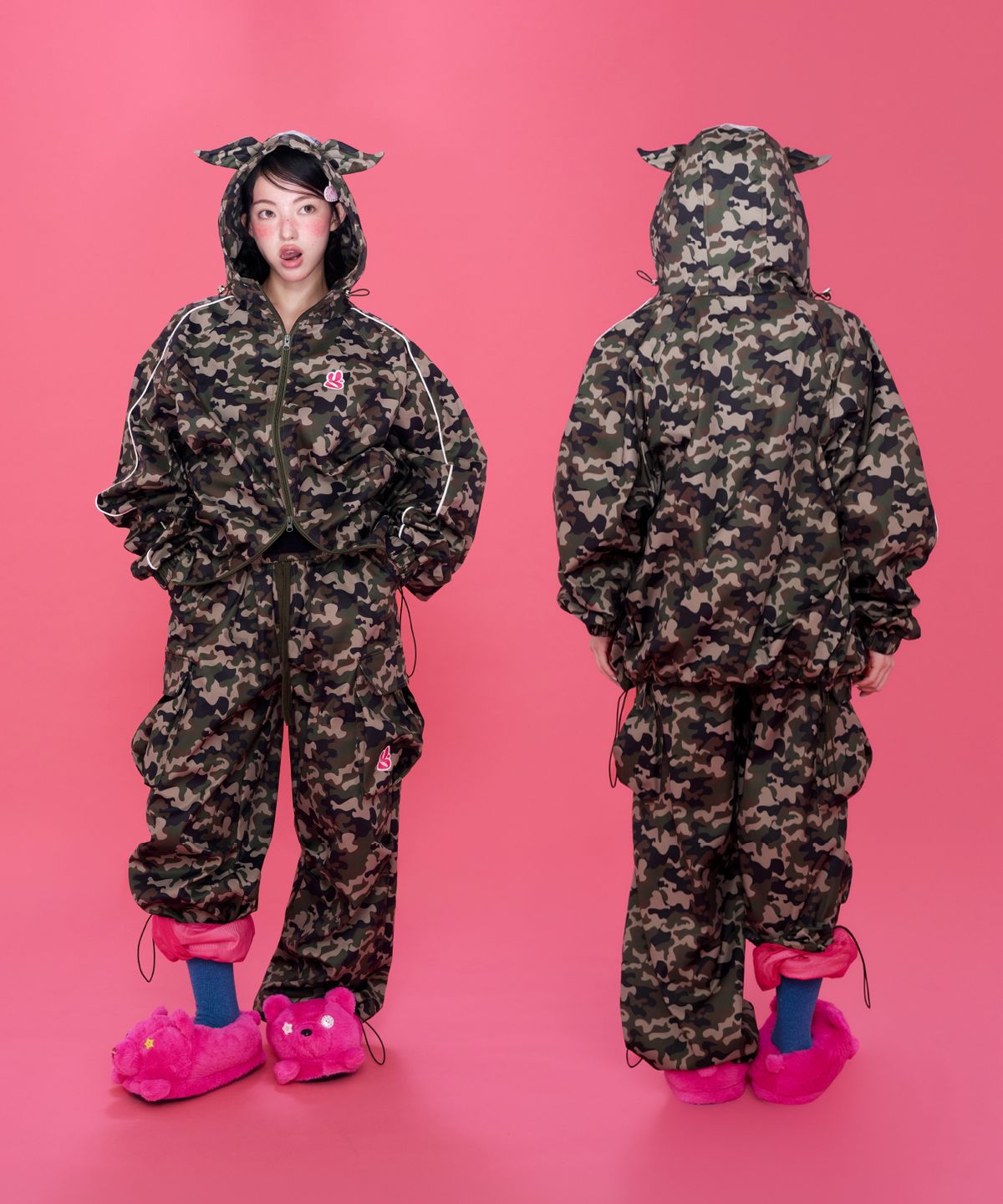 예그(YEGG) Wing Camo Windbreaekr
