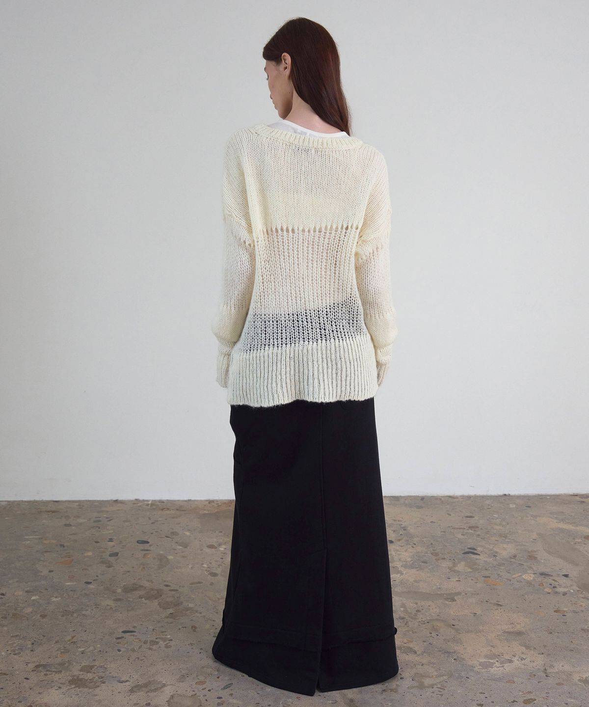 신앤리(SSIN AND LEE) Patina Vintage Mohair Knit Ivory