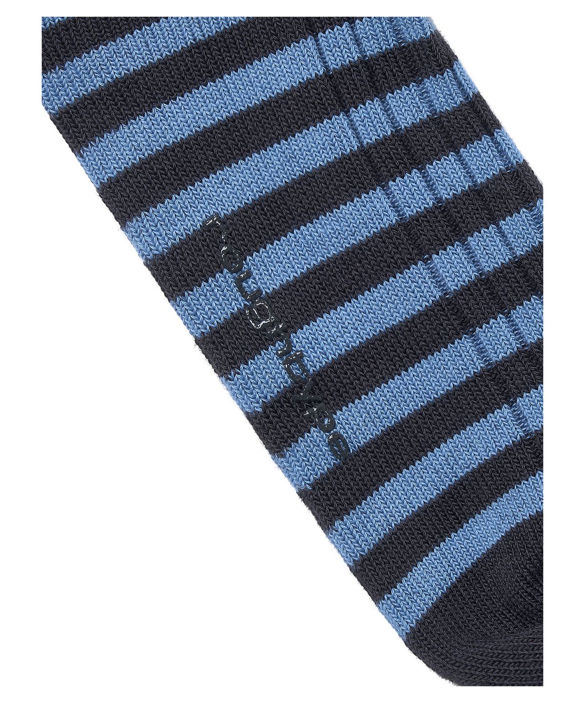 로타입(ROUGHTYPE) Thin Stripe Socks - Blue