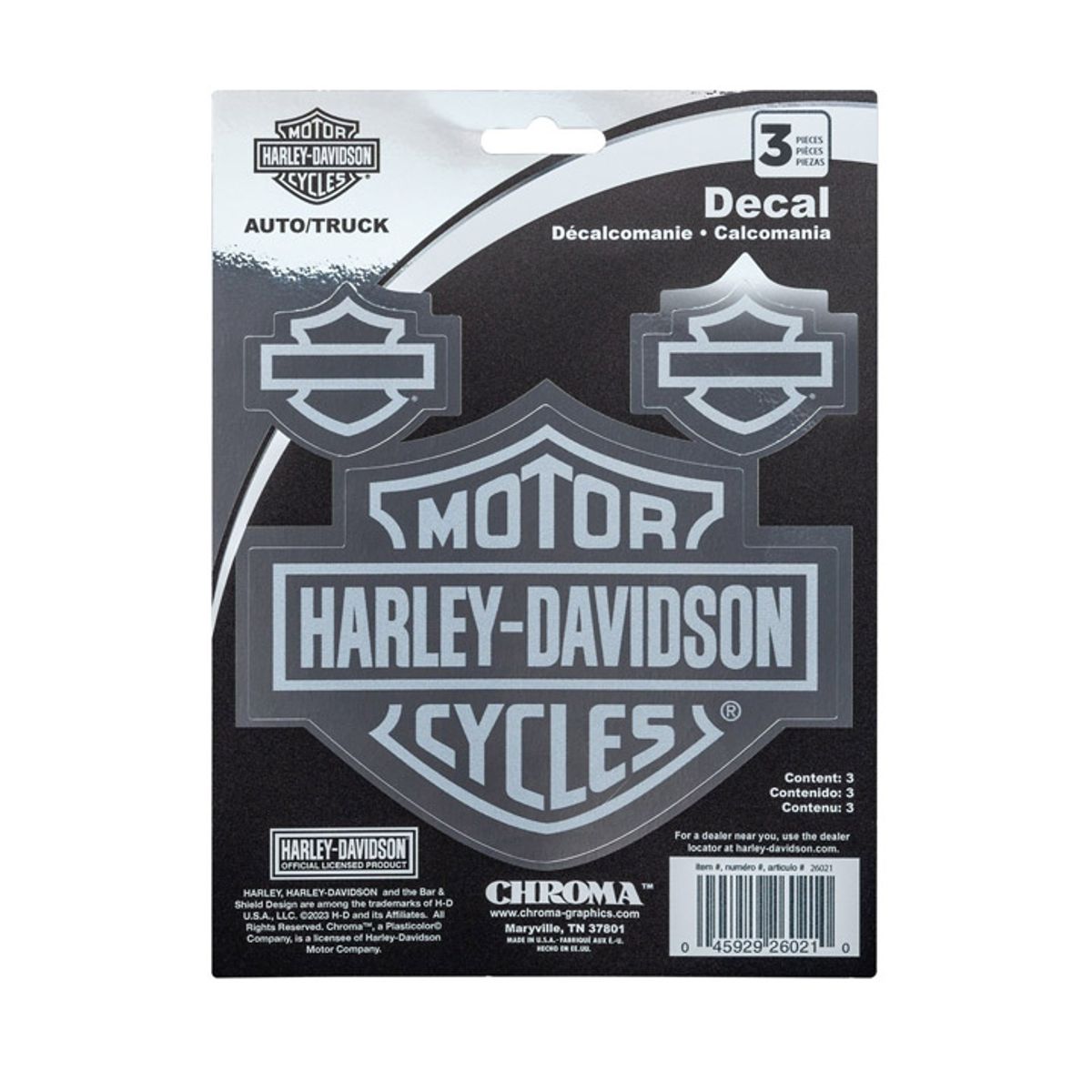 할리데이비슨(HARLEY-DAVIDSON) H-D 에치 바앤실드 데칼