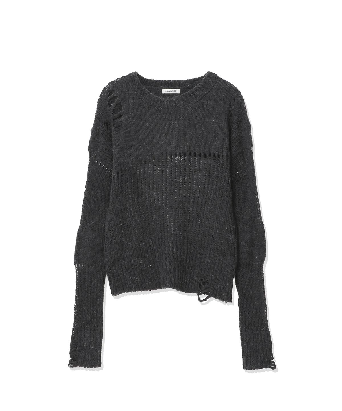 신앤리(SSIN AND LEE) Patina Vintage Mohair Knit Charcoal