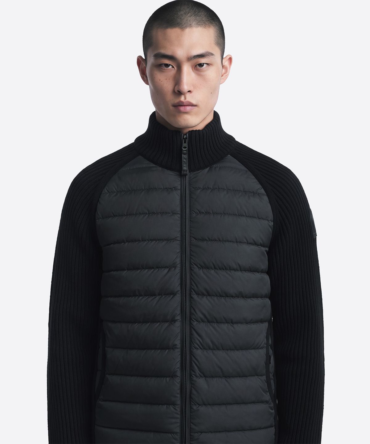 파라점퍼스(PARA JUMPERS) 남성 하이브리드 재킷 올모-Black (26WMPMHYRB12PJ0541)