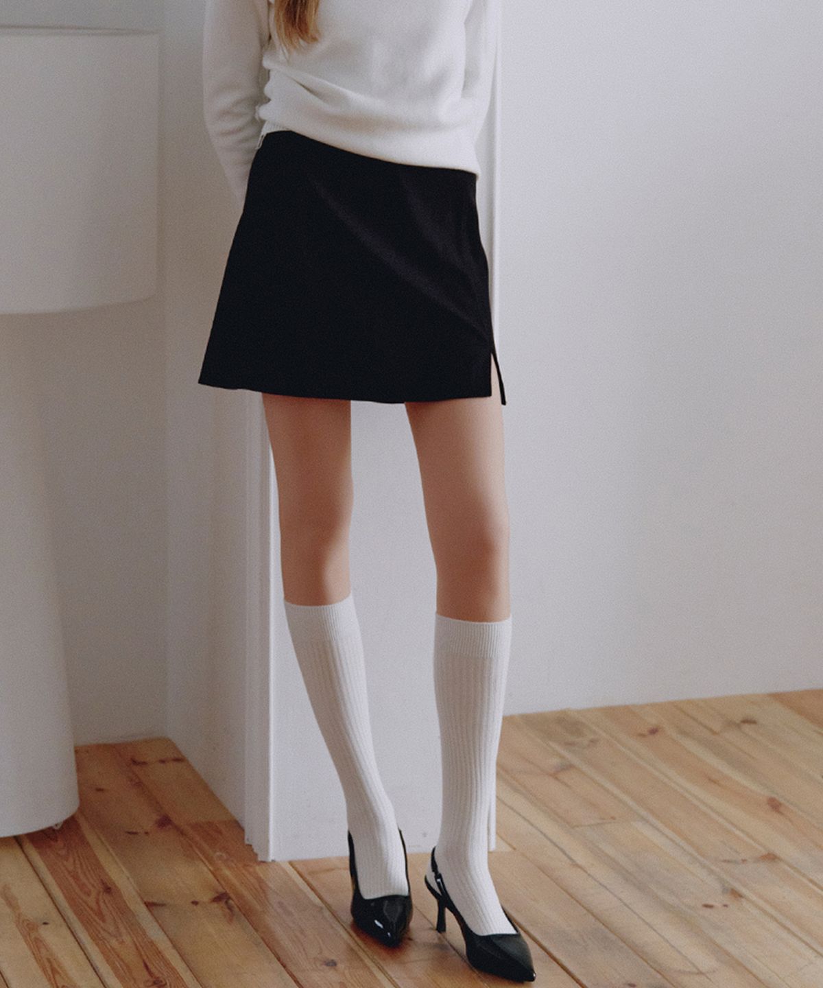 토브(TOEVE) 웜 리브드 니하이 삭스 5colors