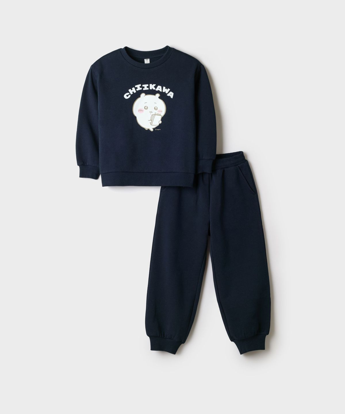 스파오 키즈(SPAO KIDS) [키즈] (먼작귀) 상하 세트 (기모)(Navy)_SPSMG4TKU4