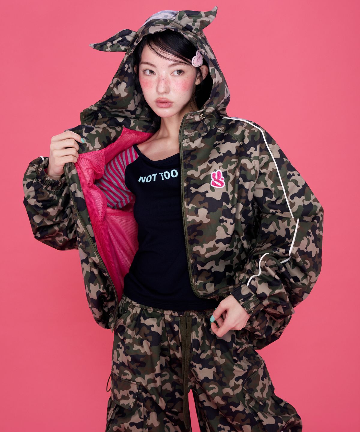 예그(YEGG) Camo Cargo Pants